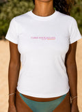 I Like Your Iguana Baby Tee - White S -