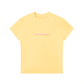 I Like Your Iguana Baby Tee - Yellow S -
