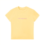 I Like Your Iguana Baby Tee - Yellow S -
