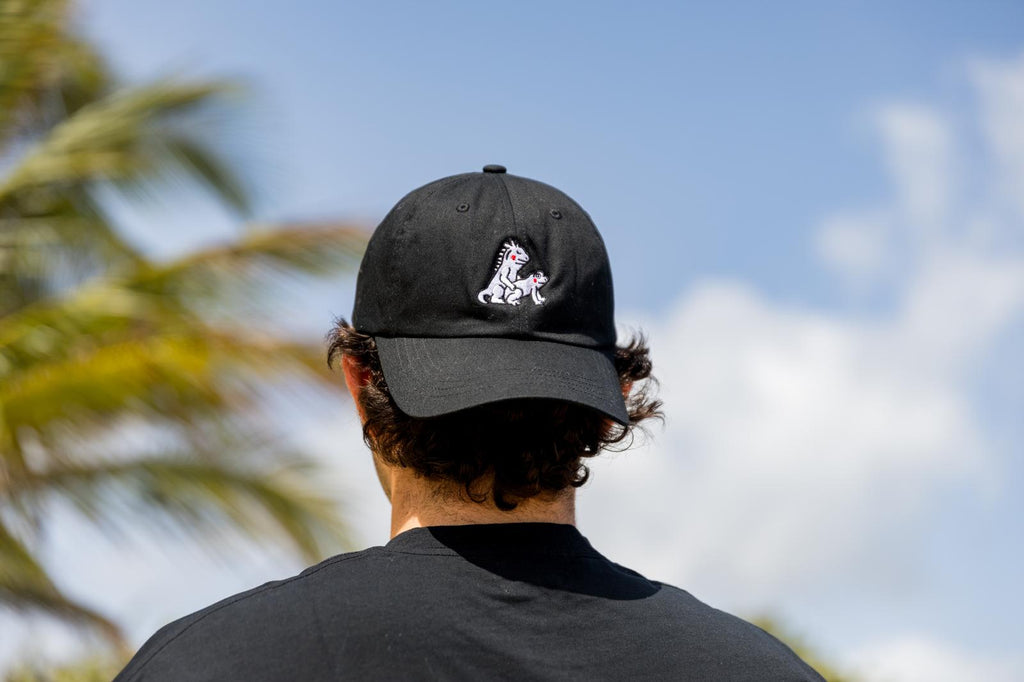 Iguana Coqui <3 Hat - Black One size -