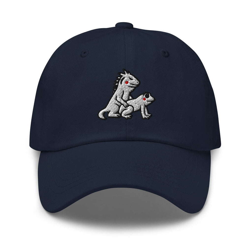 Iguana Coqui <3 Hat - Navy One size -