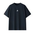 Iguana & Coquí <3 Oversize Tee - Navy S -